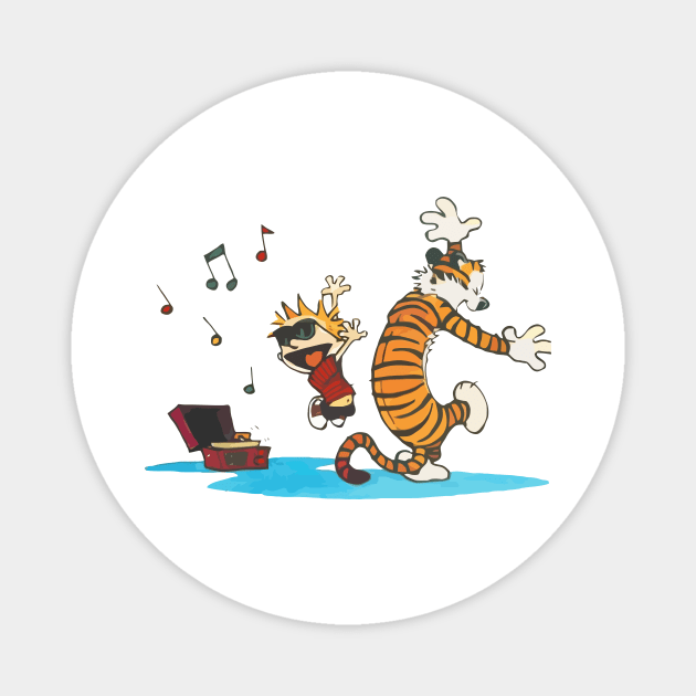 calvin music - Perfect Gift Magnet by Virkalosa